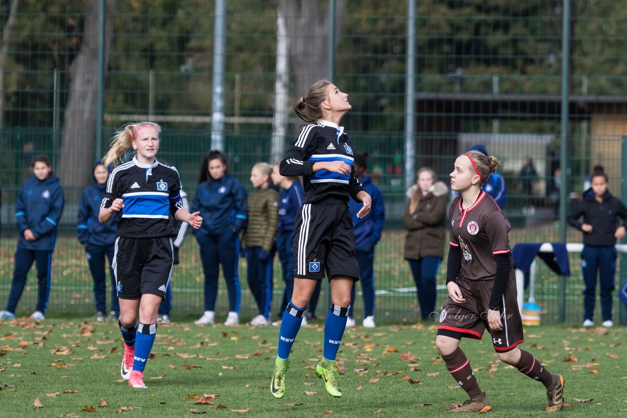 Bild 234 - B-Juniorinnen Hamburger SV - FC St.Pauli : Ergebnis: 1:2